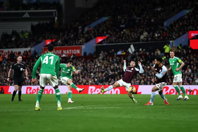 Tonali fires Newcastle into the lead