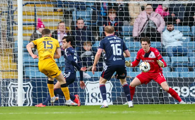 Lewis Smith equalises for Livingston