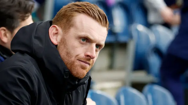 Ed Still on the touchline