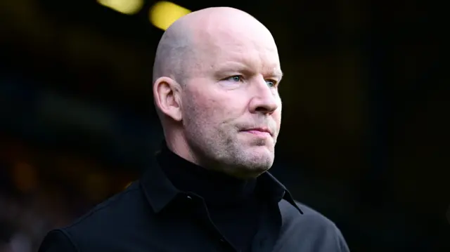 Sheffield Wednesday boss Henrik Pedersen during the 2-1 defeat to Millwall