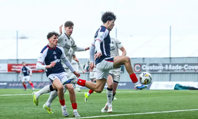 Filip Lissah scores for Falkirk