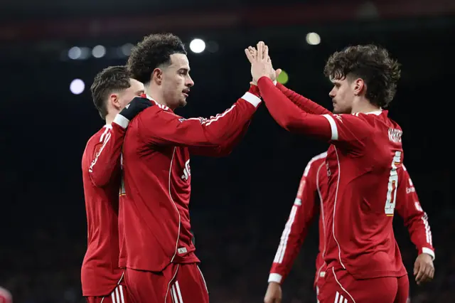 Jones and Kerkez celebrate