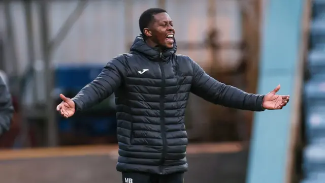 Livingston manager Marvin Bartley