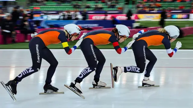 Netherlands competing at 2025 World Championships