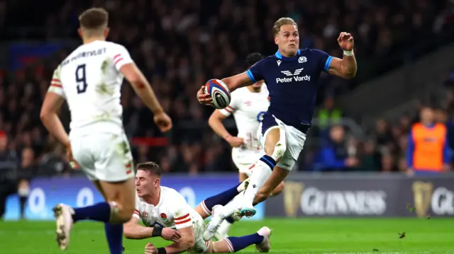 Duhan van der Merwe in action