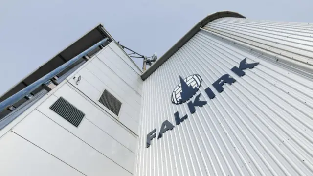 A general view of The Falkirk Stadium