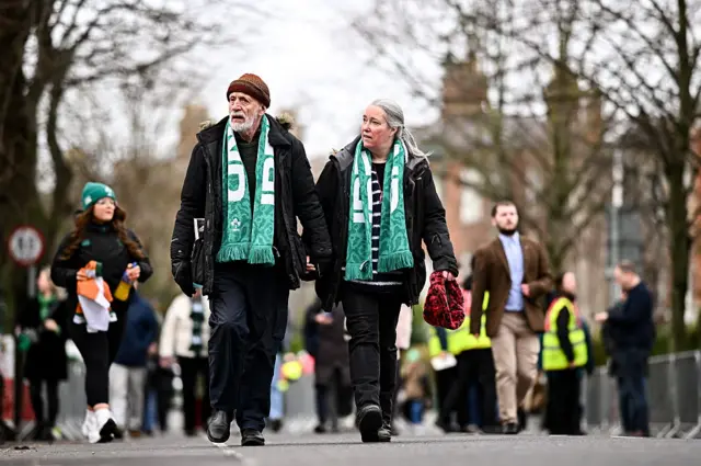 Ireland fans