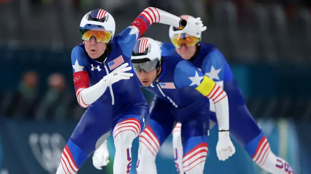 US speed skating