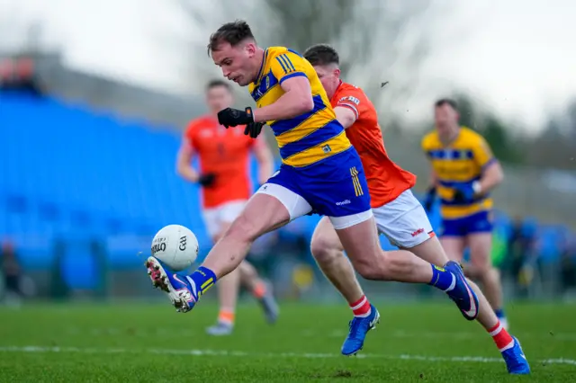 Enda Smith in action for Roscommon against Armagh