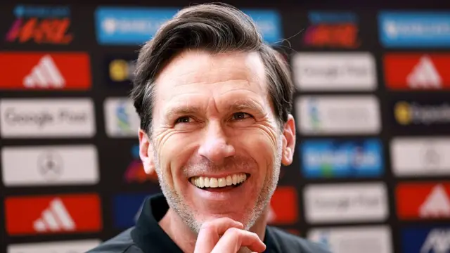 : Gareth Taylor, Manager of Liverpool, speaks to the media in a post match press conference