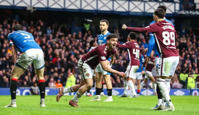 Rangers 1-2 Hearts