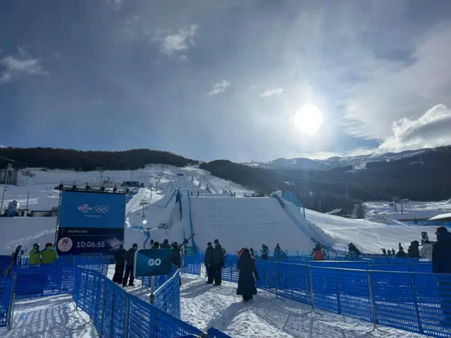 Slopestyle course