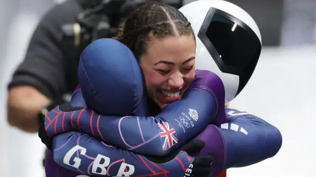 Team GB celebrate