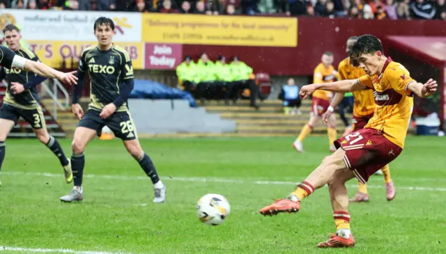 Motherwell 1-0 Aberdeen