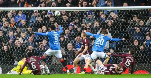 Rangers 1-1 Hearts