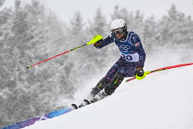 Dave Ryding in men's slalom