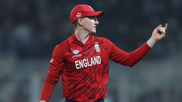 Harry Brook of England during the ICC Men's T20 World Cup India & Sri Lanka 2026 match between England and Italy