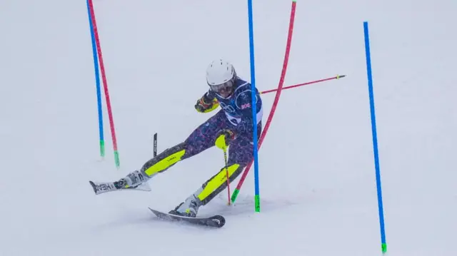 Laurie Taylor in action