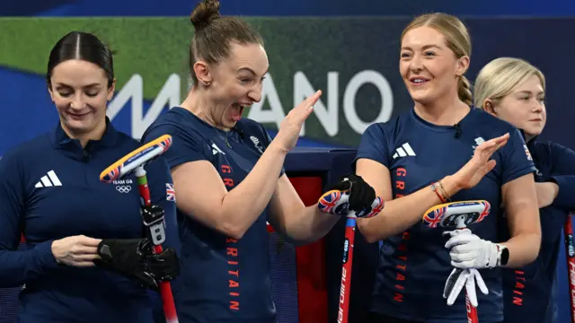 Team GB curlers