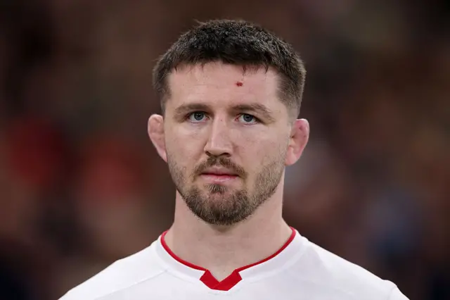 England flanker before the Six Nations game against Wales on 7 February 2026