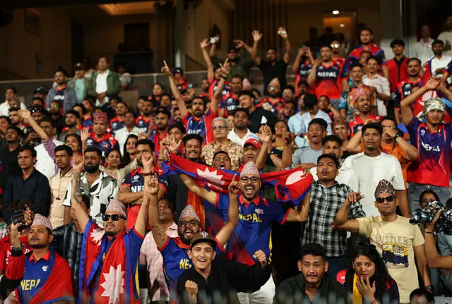 Nepal cricket fans