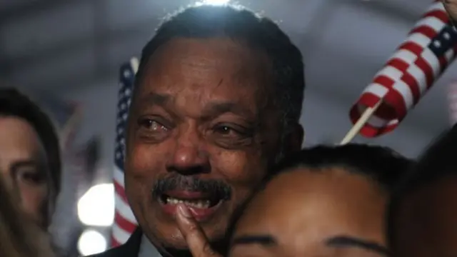 Jessa Jackson with tears in his eyes