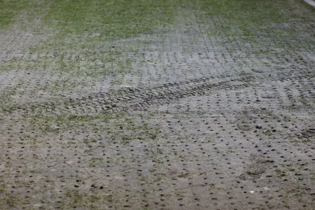 General view of the Tannadice pitch