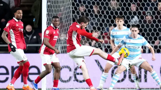 Max Bird scores for Bristol City