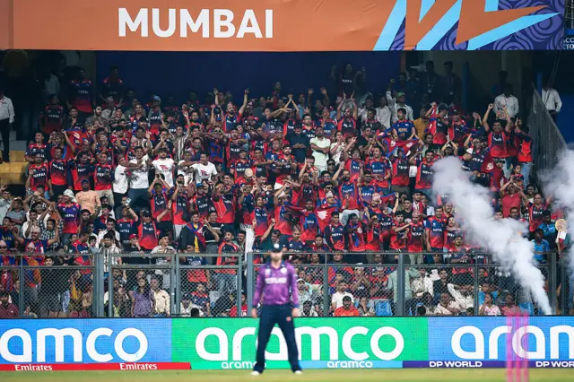 Nepal cricket fans