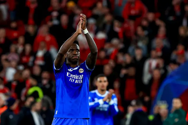 Real Madrid forward Vinicius Junior