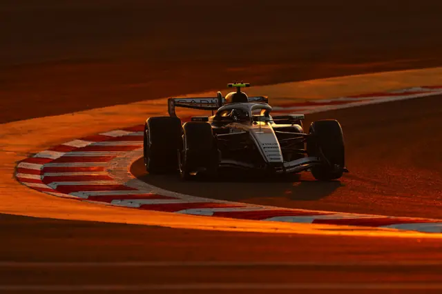 Valtteri Bottas during Bahrain testing