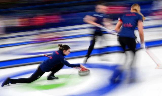Great Britain's Rebecca Morrison in action
