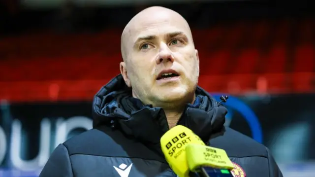 Jens Berthel Askou chats to BBC Scotland before kick-off
