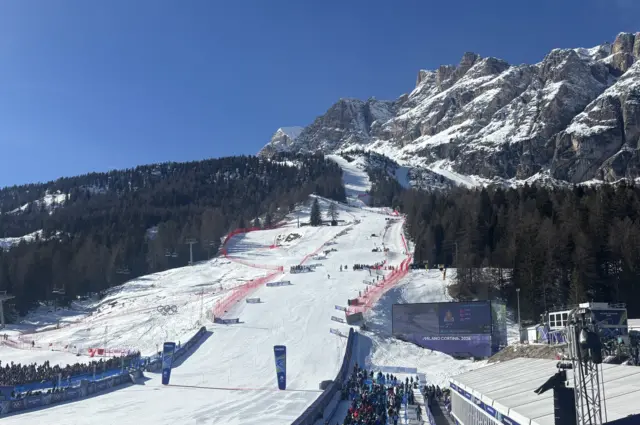 Tofane skiing course