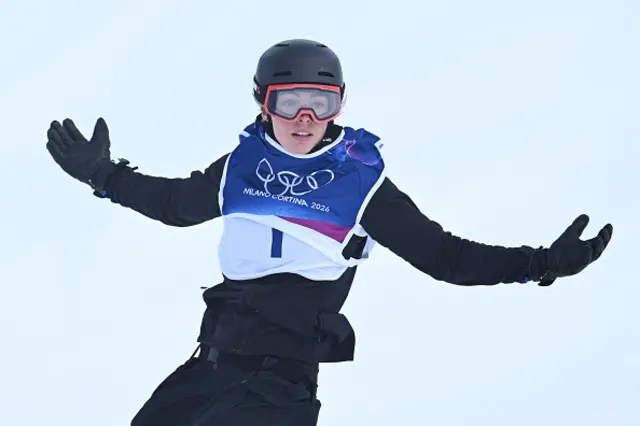 New Zealand's Zoi Sadowski Synnott competes