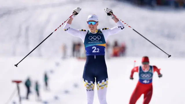 Sweden celebrate