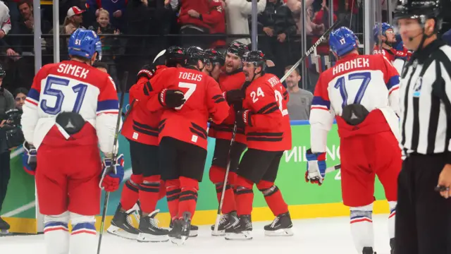 Canada celebrate
