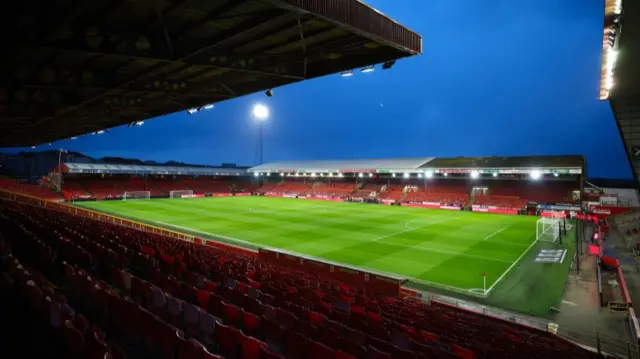 General view of Pittodrie