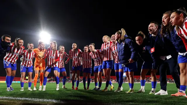 Atletico Madrid players