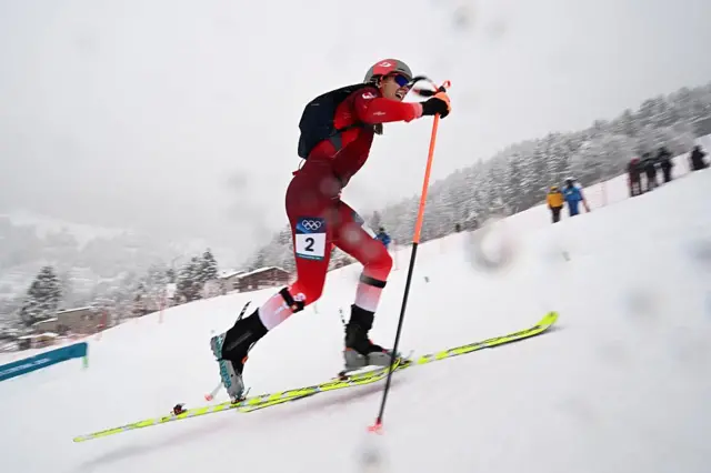 Marianne Fatton in action