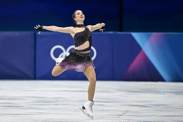 Austria's Olga Mikutina