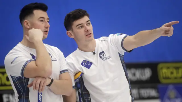 Hammy McMillan and Grant Hardie