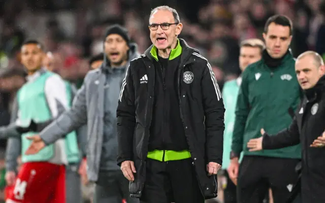 Celtic manager Martin O'Neill