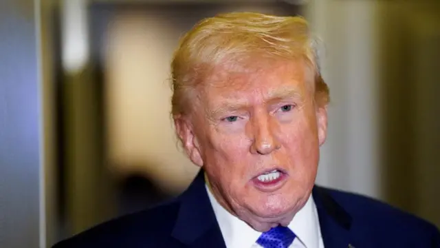 Donald Trump speaking