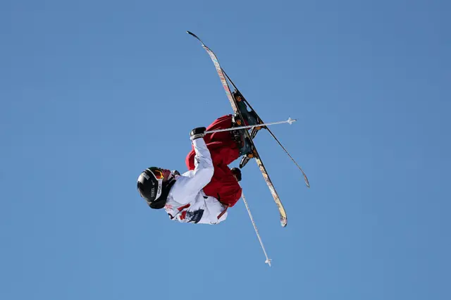 American Alex Ferreira in action