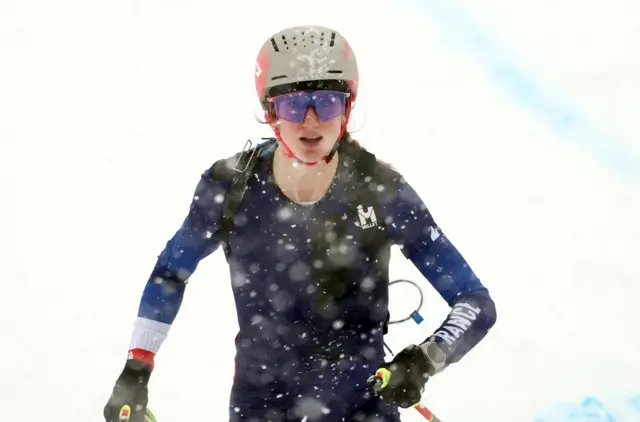 Emily Harrop in action