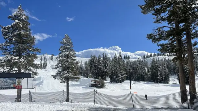 A general view of the ski area at Lake Tahoe, California (file pic)
