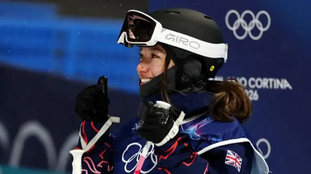 Zoe Atkin of Team Great Britain looks on
