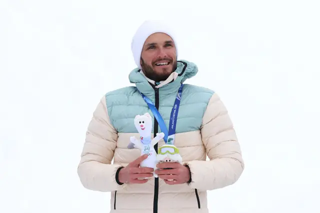 Nikita Filippov with his medal