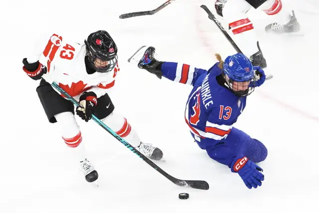 Kristin O'Neill of Team Canada in action